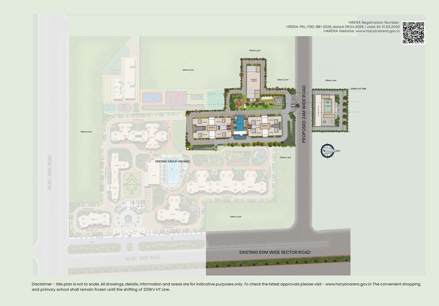 BPTP Skynest Sector 80 Faridabad Location Map and Connectivity