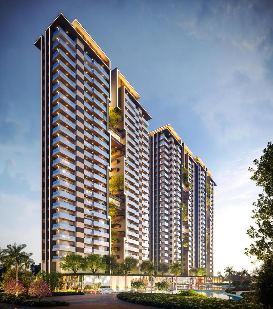 Vertical Facade Render